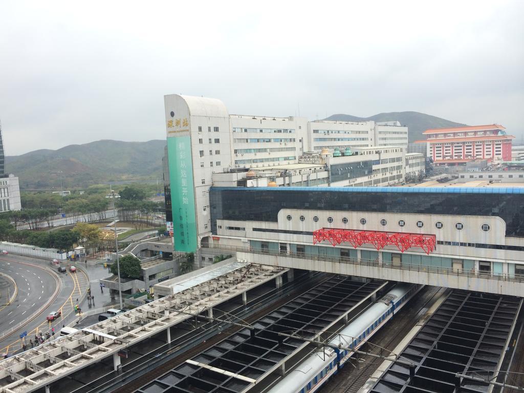 Guangsheng International Hotel Luohu Railway Station شينزين المظهر الخارجي الصورة