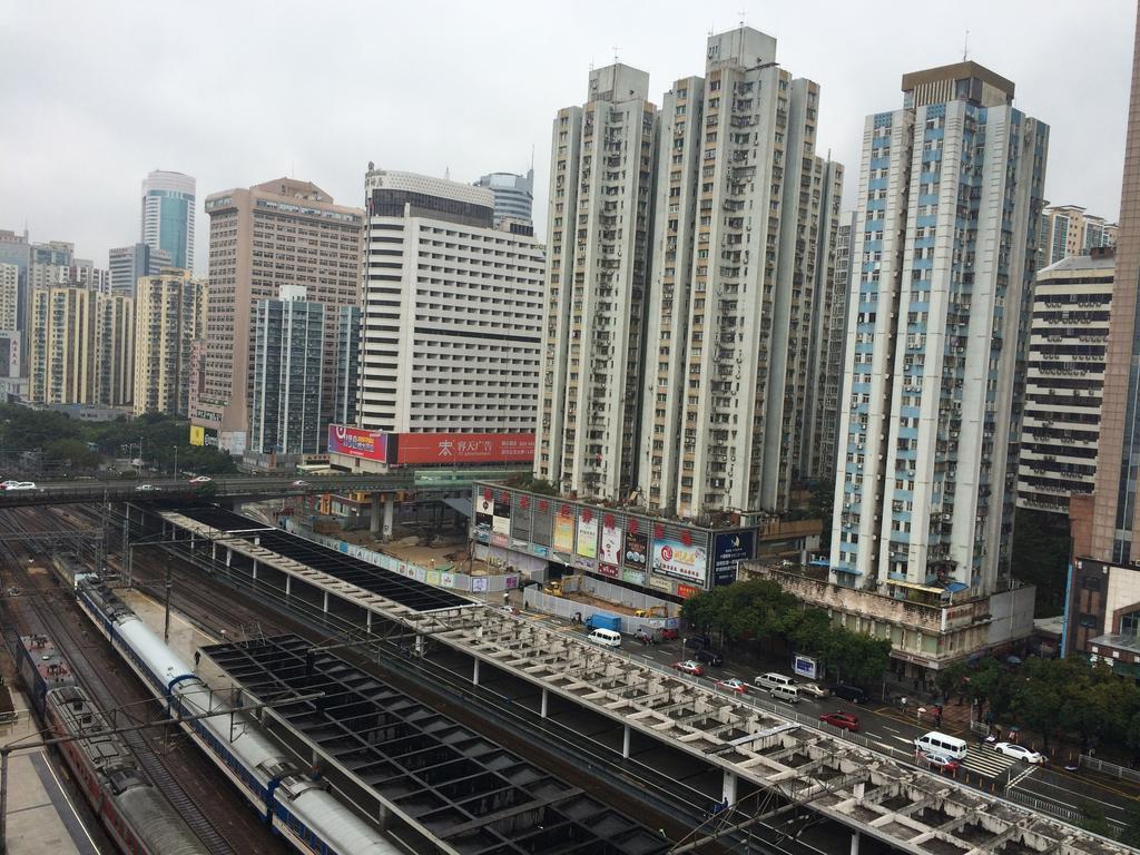 Guangsheng International Hotel Luohu Railway Station شينزين المظهر الخارجي الصورة