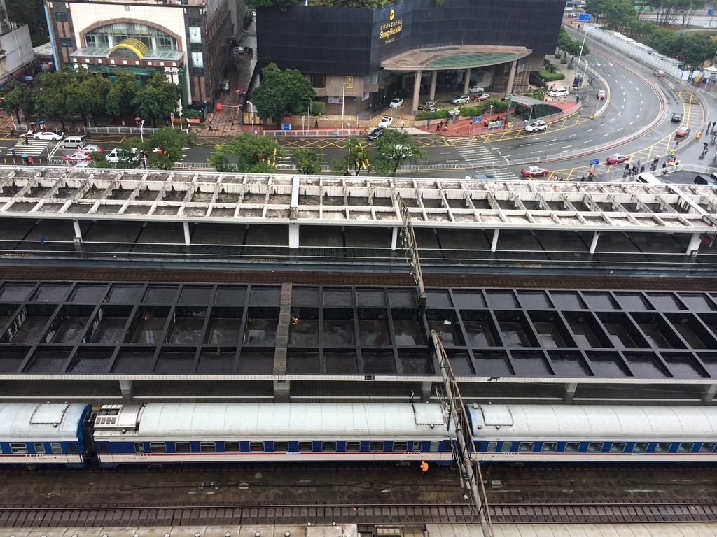 Guangsheng International Hotel Luohu Railway Station شينزين المظهر الخارجي الصورة